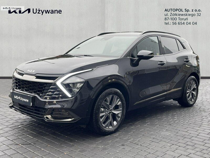 Czarny (metalik) Używany 2022 Kia Sportage 2 SUV | 141 900 zł (Dość drogi) - Obraz 1/4