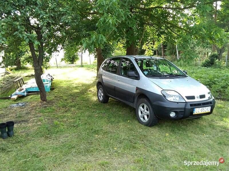 Srebrny Używany 2003 Renault Scénic Minivan | 14 800 zł - Obraz 1/4