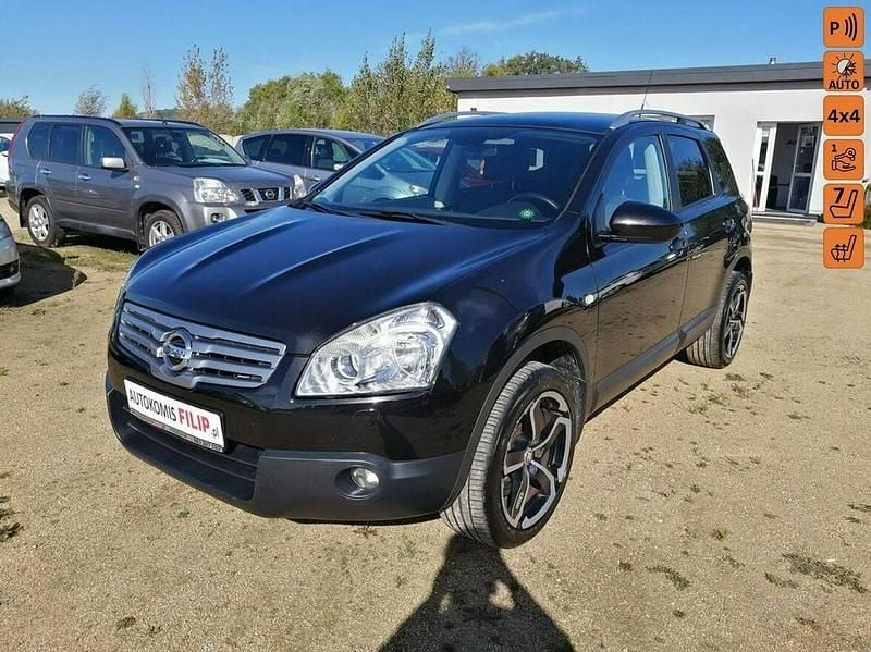 Czarny Używany 2010 Nissan Qashqai +2 SUV | 28 900 zł (Uczciwa cena) - Obraz 1/4
