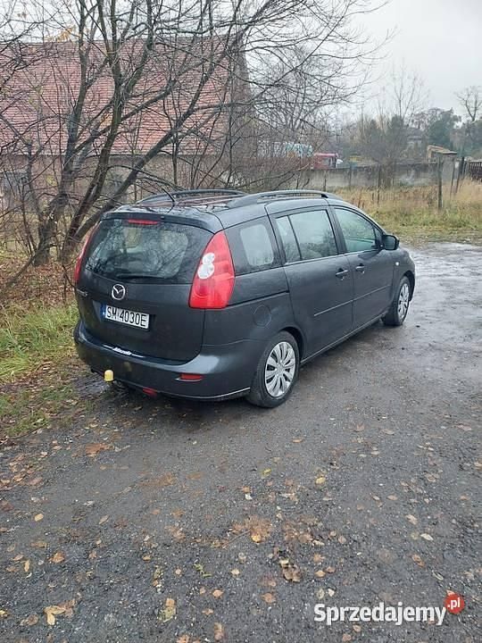Czarny Używany 2005 Mazda 5 Minivan | 4000 zł (Dobra cena) - Obraz 1/3