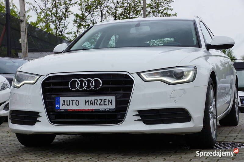 Biały Używany 2014 Audi A6 Kombi | 63 700 zł (Uczciwa cena) - Obraz 1/4