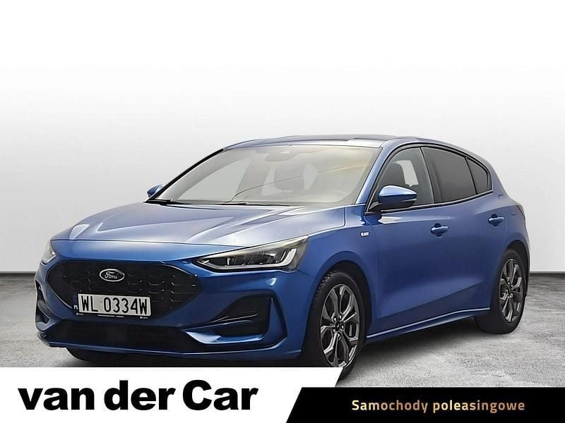 Niebieski Używany 2024 Ford Focus ST-Line Hatchback | 109 900 zł (Drogi) - Obraz 1/4