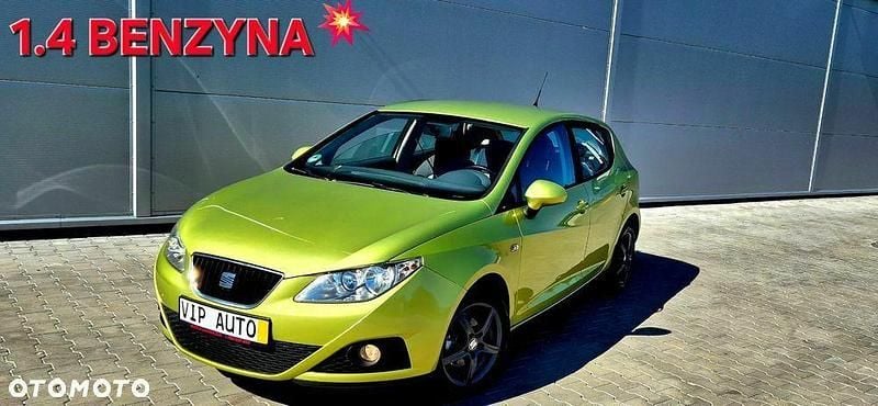 Używany Seat Ibiza Style 2008 Zielony Sedan/Limuzyna