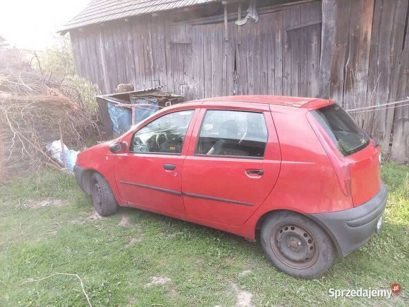 Czerwony Używany 2003 Fiat Punto Hatchback | 1800 zł - Obraz 1/4