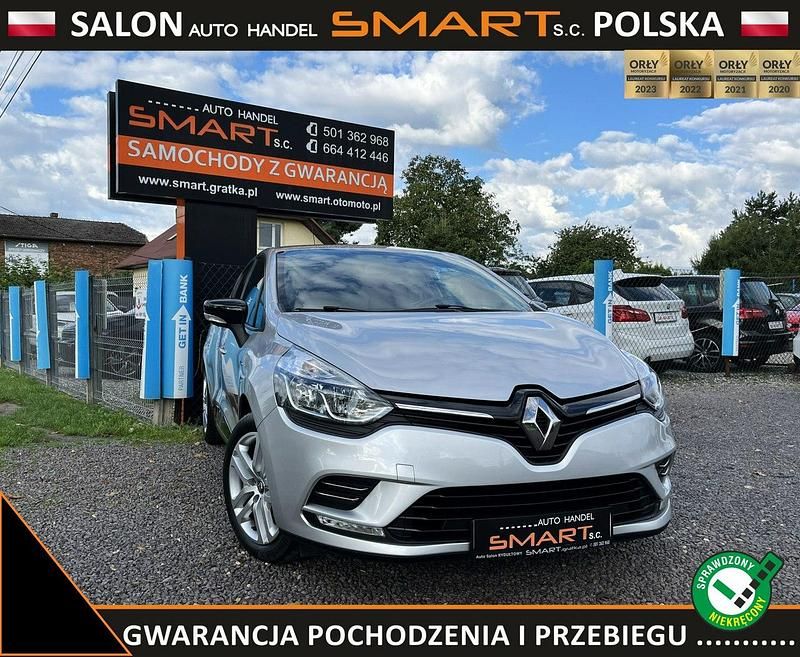 Srebrny Używany 2017 Renault Clio IV LIMITED Hatchback | 29 900 zł (Uczciwa cena) - Obraz 1/4