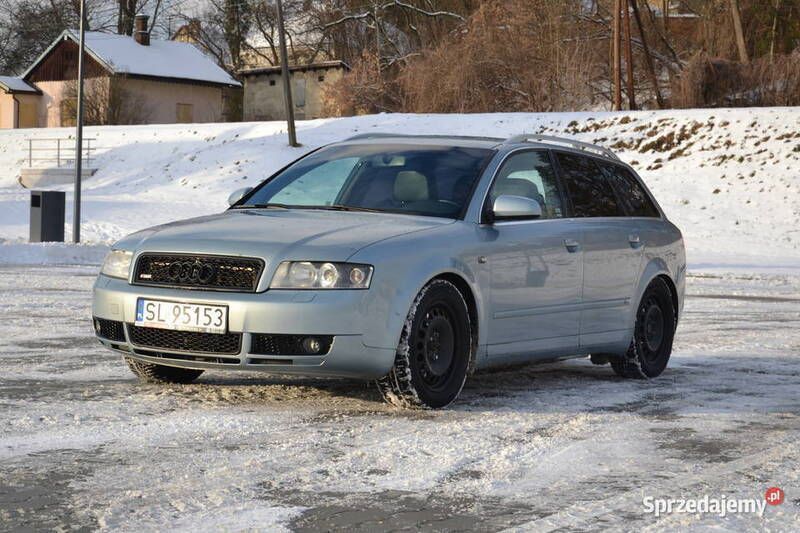 Niebieski Używany 2003 Audi A4 S-Line Sedan/Limuzyna | 16 500 zł - Obraz 1/4