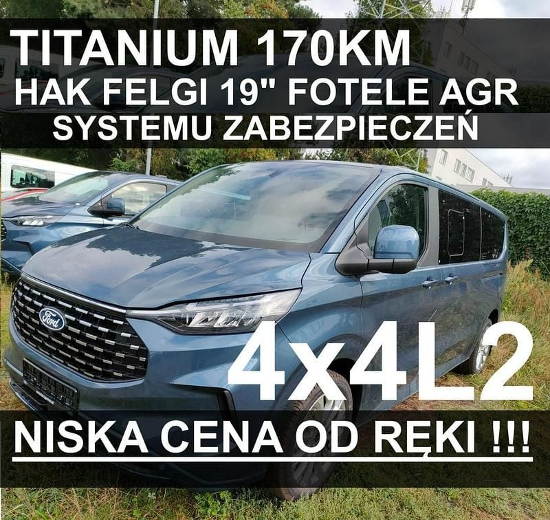Niebieski Nowe 2025 Ford Tourneo Minivan | 289 900 zł (Uczciwa cena) - Obraz 1/4