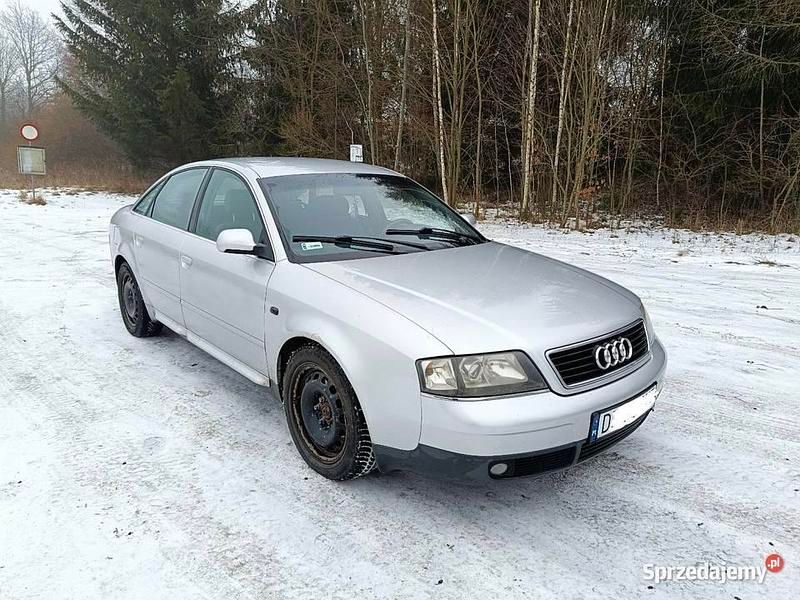 Srebrny Używany 1999 Audi A6 Sedan/Limuzyna | 4950 zł (Super Cena) - Obraz 1/4