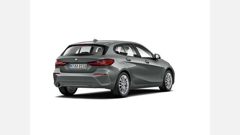 Używany BMW 118 Advantage 136 KM (100 kW) 2024 Szary skyscraper m metalizowany Hatchback