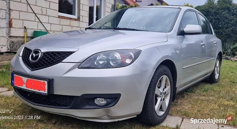 Srebrny Używany 2007 Mazda 3 Hatchback | 5999 zł (Dobra cena) - Obraz 1/4