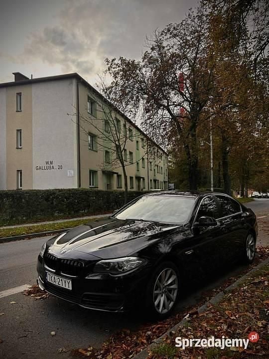 Czarny Używany 2016 BMW 520 | 50 000 zł (Super Cena) - Obraz 1/1