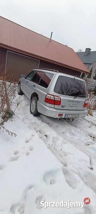 Używany Subaru Forester 2002 Srebrny SUV