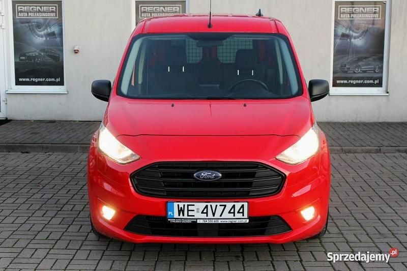 Czerwony Używany 2021 Ford Transit Minivan | 56 900 zł (Uczciwa cena) - Obraz 1/4