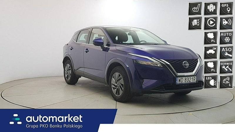Niebieski Używany 2023 Nissan Qashqai Acenta SUV | 94 850 zł (Dość drogi) - Obraz 1/4