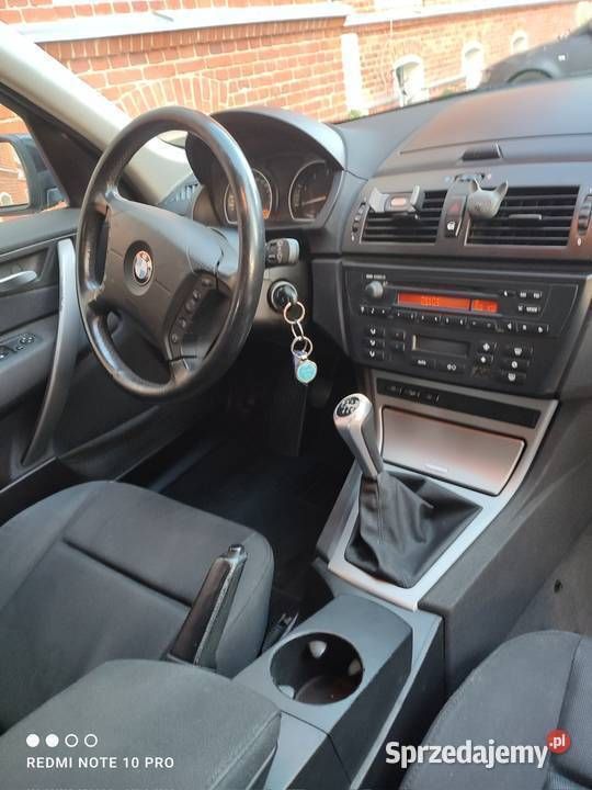 Czarny Używany 2005 BMW X3 SUV | 16 500 zł - Obraz 1/4