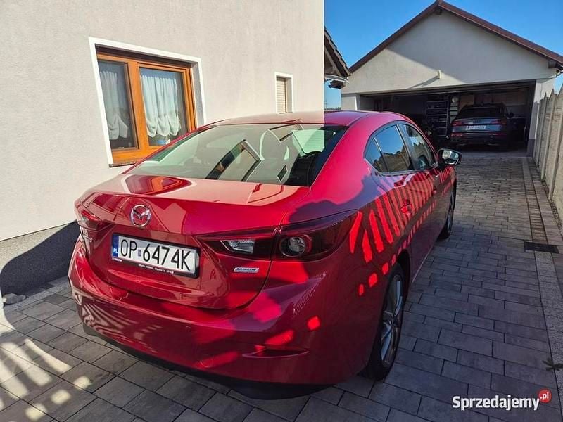 Czerwony Używany 2018 Mazda 3 Sedan/Limuzyna | 66 900 zł (Dobra cena) - Obraz 1/4