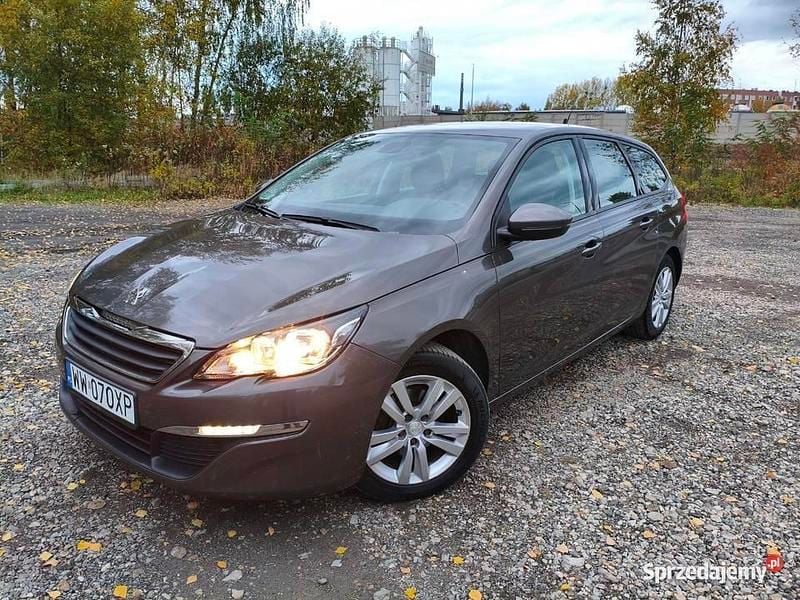 Szary Używany 2016 Peugeot 308 SW Kombi | 28 900 zł (Uczciwa cena) - Obraz 1/4