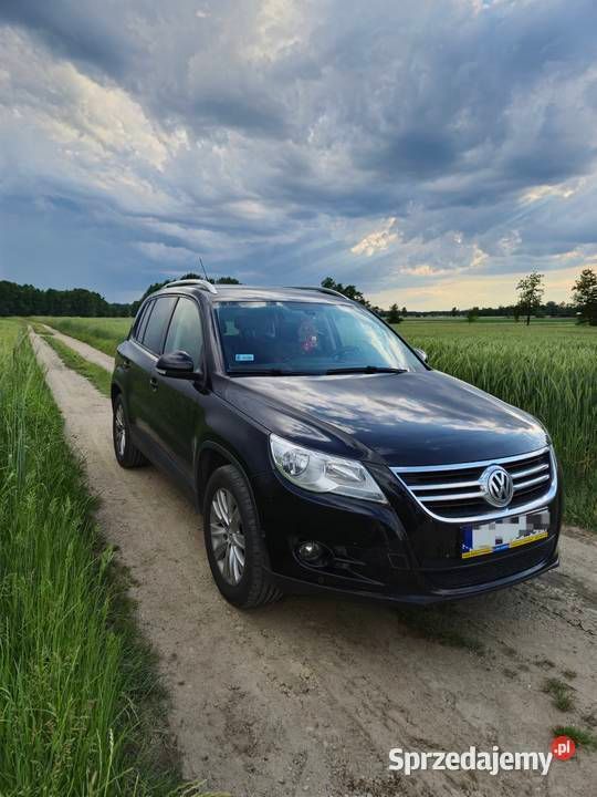 Czarny Używany 2009 VW Tiguan SUV | 33 000 zł (Drogi) - Obraz 1/4