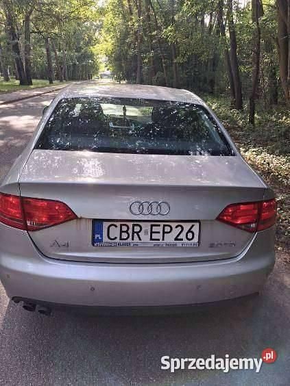 Srebrny Używany 2008 Audi A4 Sedan/Limuzyna | 30 800 zł (Drogi) - Obraz 1/4