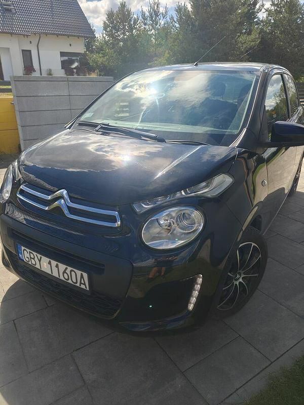 Czarny Używany 2017 Citroën C1 Hatchback | 24 700 zł - Obraz 1/4