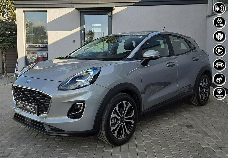 Szary (metalik) Używany 2022 Ford Puma Gen-E SUV | 59 900 zł - Obraz 1/4
