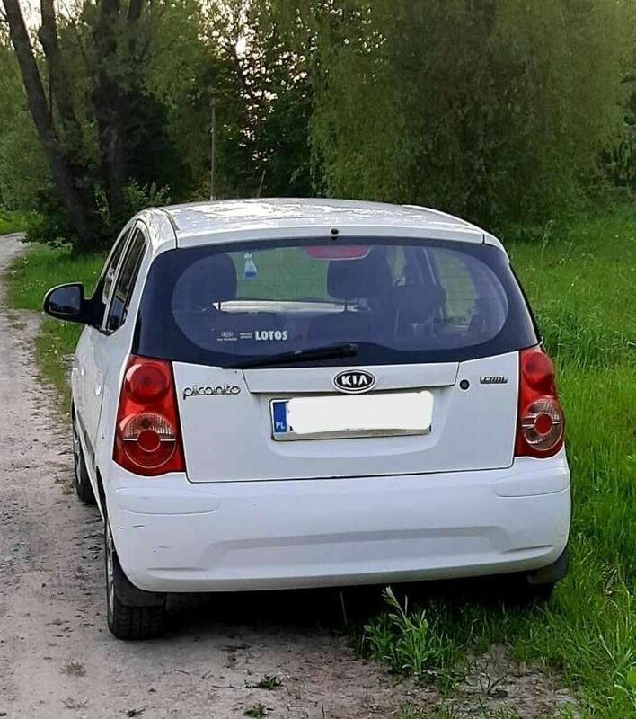 Biały Używany 2008 Kia Picanto 2 Hatchback | 7900 zł - Obraz 1/4