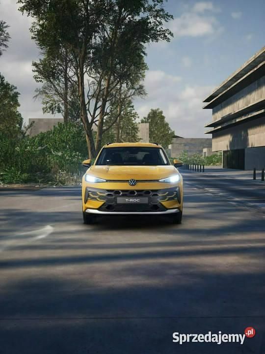 Nowe VW T-Roc Trendline 2026 Żółty SUV