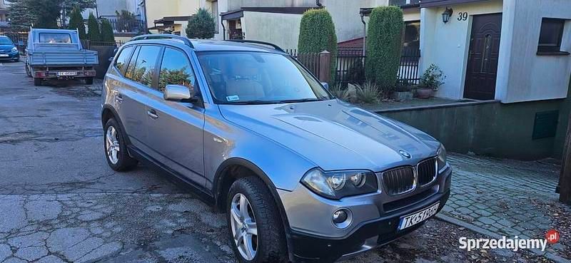 Srebrny Używany 2008 BMW X3 SUV | 21 000 zł (Dobra cena) - Obraz 1/4