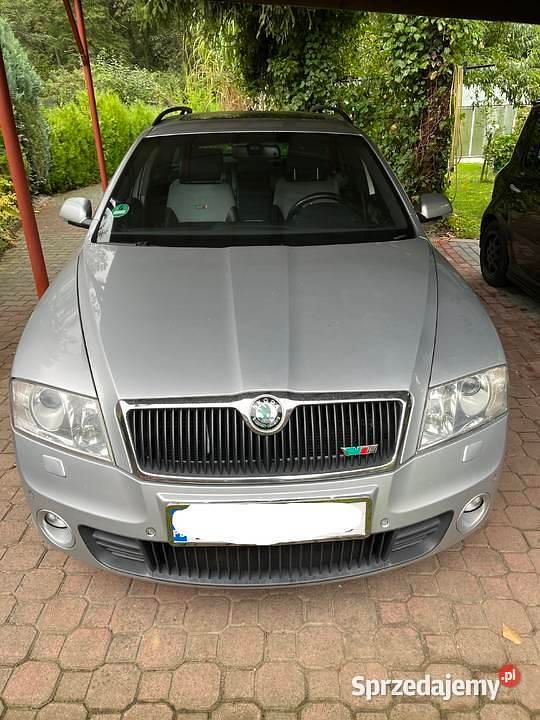 Srebrny Używany 2008 Skoda Octavia RS | 18 500 zł (Drogi) - Obraz 1/4