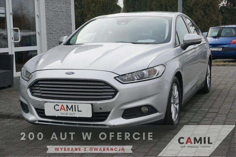 Srebrny Używany 2015 Ford Mondeo Sedan/Limuzyna | 34 800 zł (Drogi) - Obraz 1/4