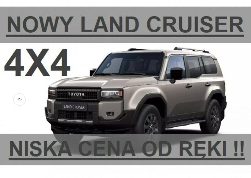 Srebrny (metalik) Nowe 2024 Toyota Land Cruiser SUV | 348 000 zł - Obraz 1/4