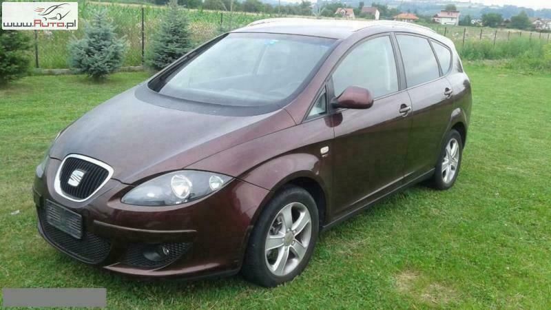 Używany Seat Altea XL 140 KM (102 kW) 2007 Bordowy (metalik) Minivan