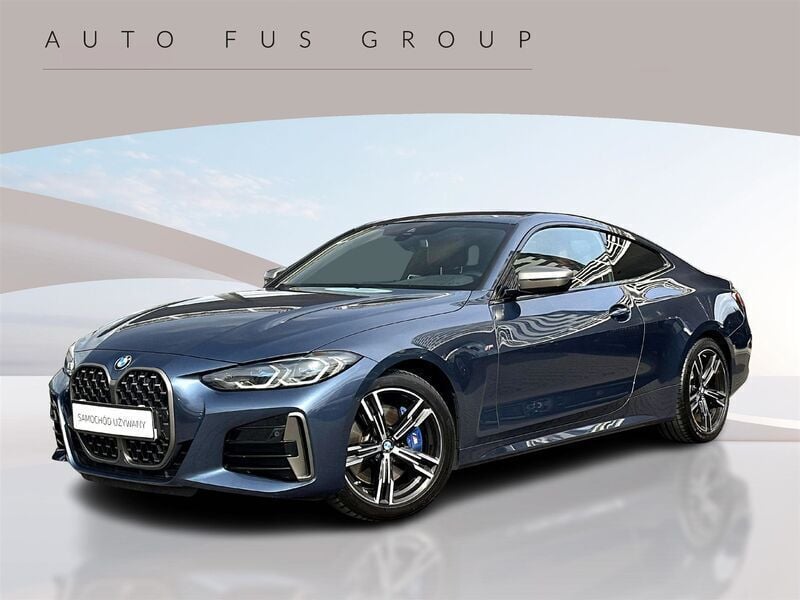 Niebieski arctic race metalizowany Używany 2021 BMW M440 M Sport Sedan/Limuzyna | 169 900 zł - Obraz 1/3