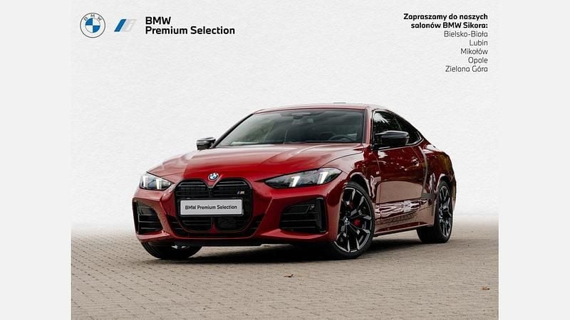 Używany BMW M440 Comfort Edition 340 KM (250 kW) 2025 Czerwony fire red metalizowany Sedan/Limuzyna
