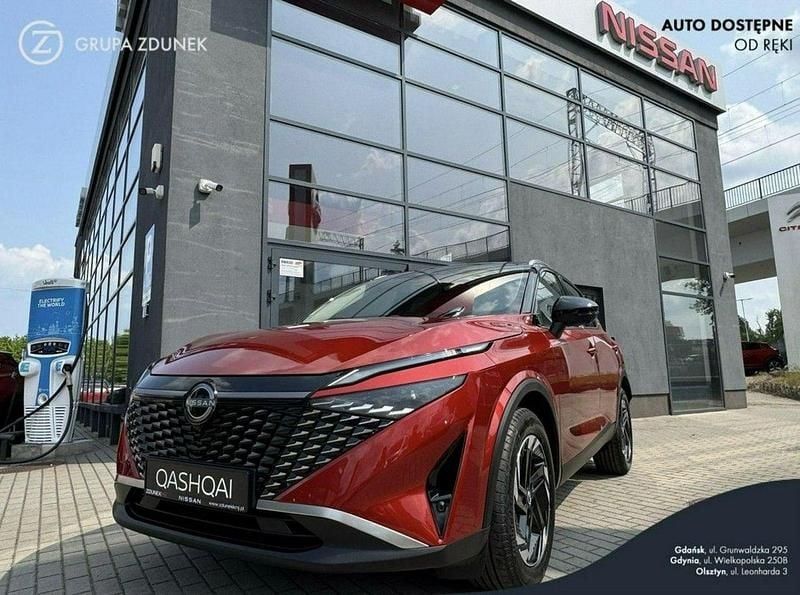 Czerwony (metalik) Nowe 2025 Nissan Qashqai SUV | 127 640 zł (Uczciwa cena) - Obraz 1/4