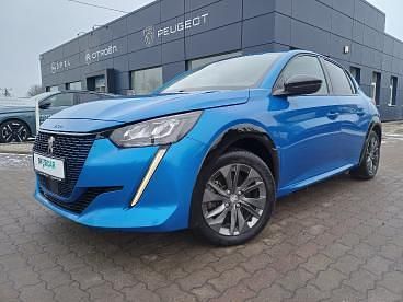 Używany Peugeot e-208 Allure 100 kW (136 KM) 2023 Niebieski Hatchback