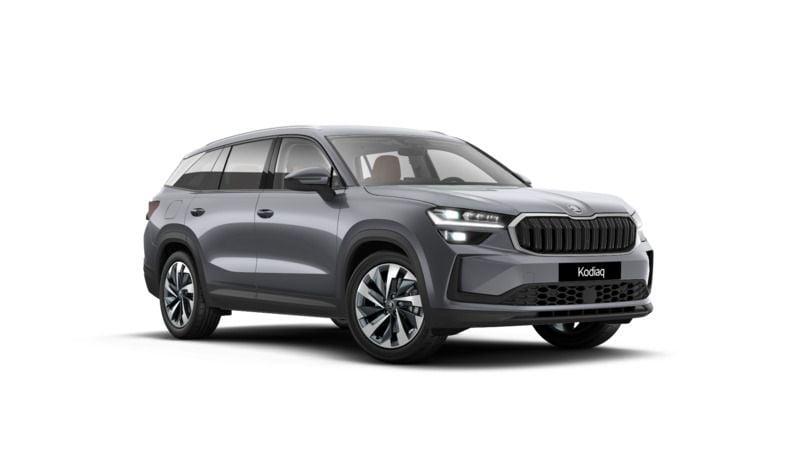 Szary steel niemetalizowany Nowe 2025 Skoda Kodiaq Selection SUV | 265 800 zł (Drogi) - Obraz 1/4