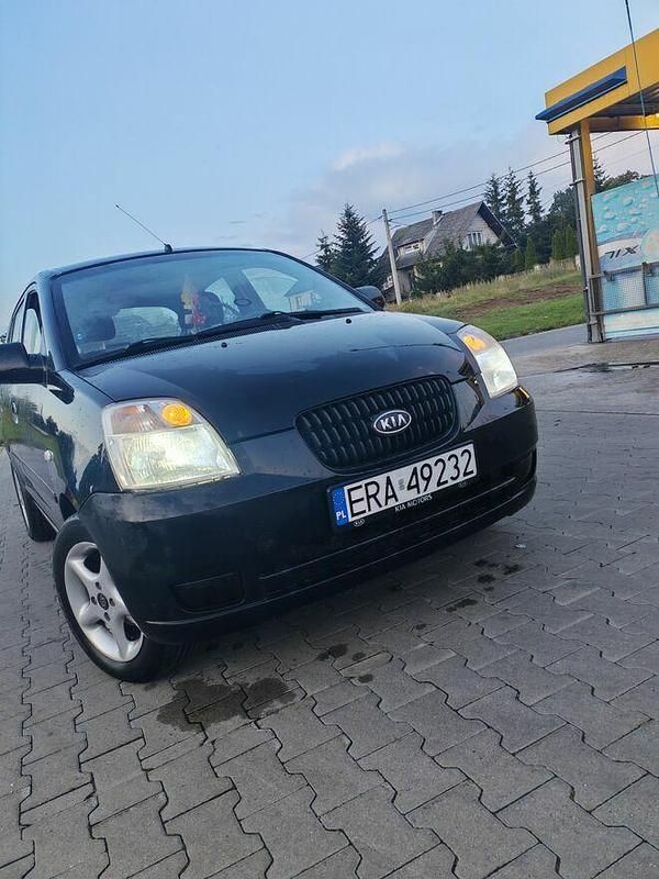 Czarny Używany 2005 Kia Picanto Hatchback | 5300 zł - Obraz 1/4