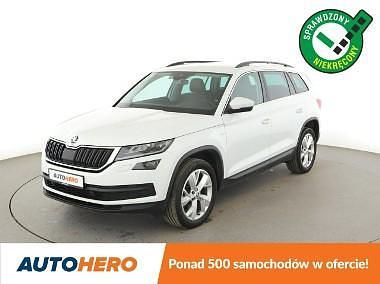 Biały (metalik) Używany 2019 Skoda Kodiaq Soleil SUV | 112 000 zł (Uczciwa cena) - Obraz 1/3