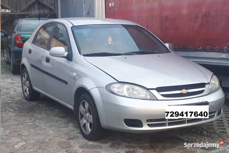 Używany Chevrolet Lacetti 2004 Srebrny Hatchback