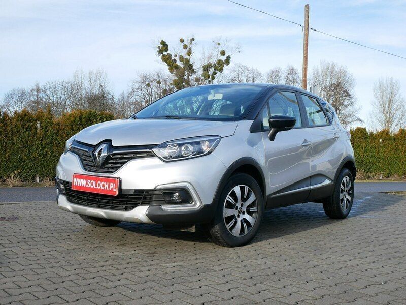 Srebrny Używany 2017 Renault Captur SUV | 43 900 zł (Uczciwa cena) - Obraz 1/4