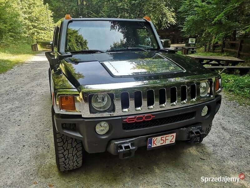 Czarny Używany 2006 Hummer H3 SUV | 47 000 zł - Obraz 1/4