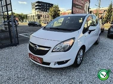 Biały Używany 2014 Opel Meriva Minivan | 32 900 zł (Dość drogi) - Obraz 1/4