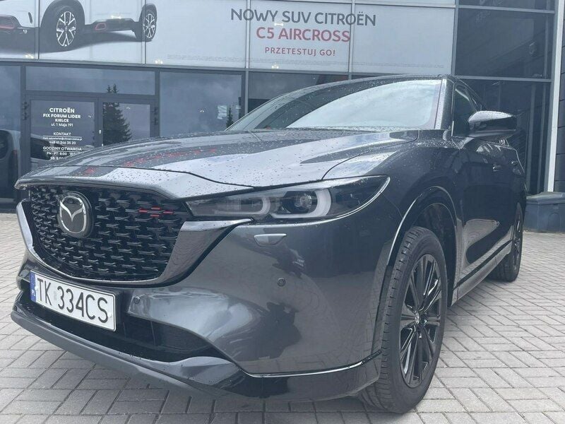 Szary Używany 2023 Mazda CX-5 SUV | 189 999 zł - Obraz 1/4