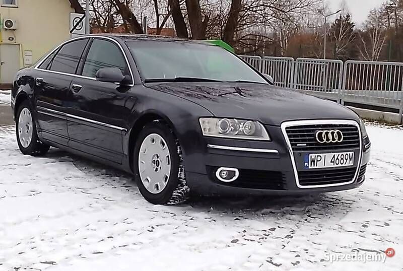 Używany Audi A8 Premium 2007 Grafitowy Sedan/Limuzyna