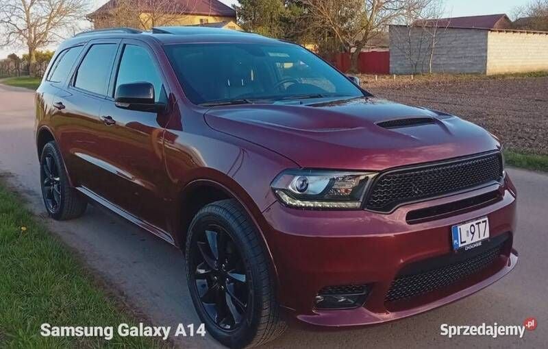 Bordowy Używany 2018 Dodge Durango SUV | 115 000 zł - Obraz 1/4