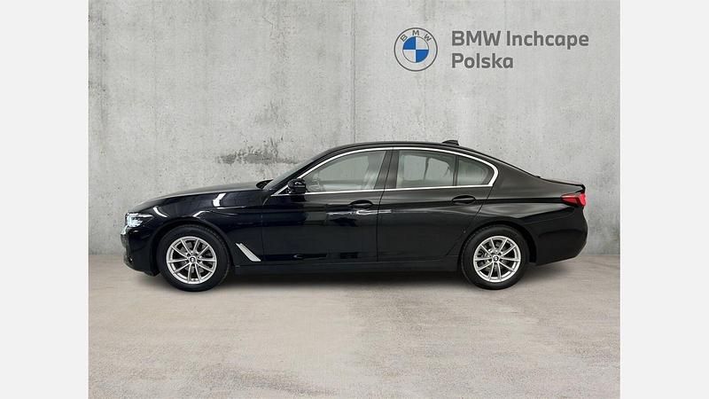 Używany BMW 518 150 KM (110 kW) 2021 Black sapphire metallic metalizowany Sedan/Limuzyna