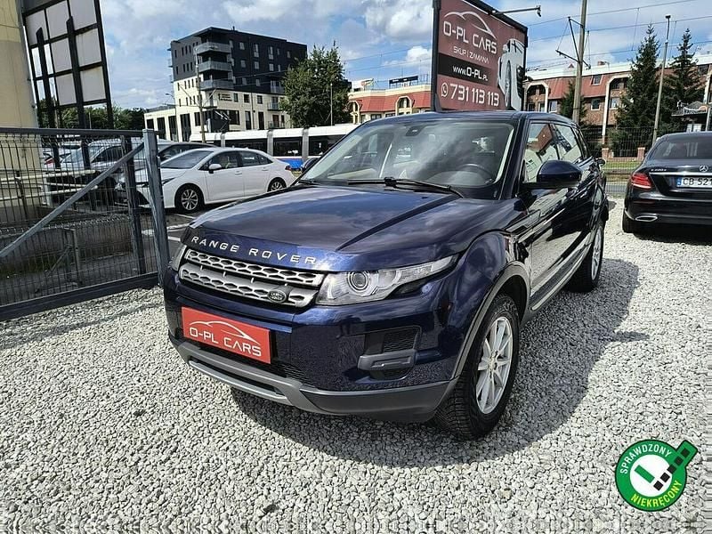 Niebieski Używany 2013 Land Rover Range Rover evoque SUV | 47 900 zł (Uczciwa cena) - Obraz 1/4