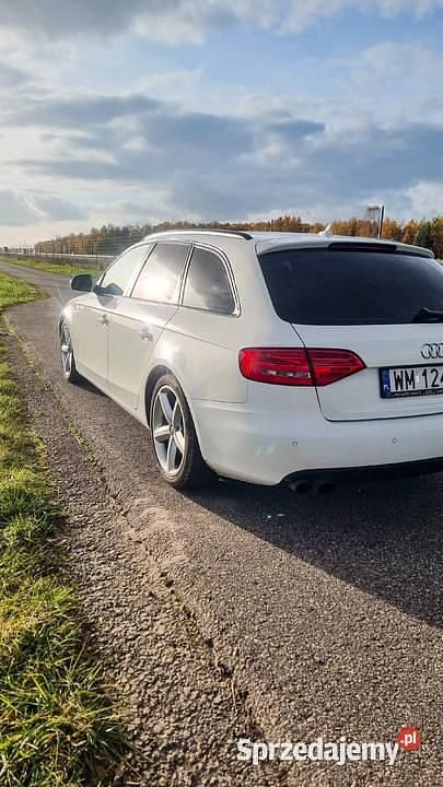 Używany Audi A4 S-Line 2008 Biały Kombi