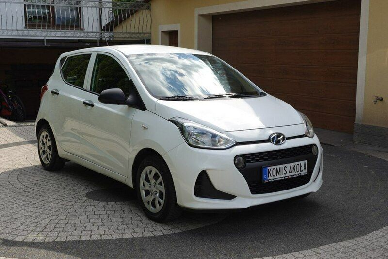 Biały (metalik) Używany 2017 Hyundai i10 Hatchback | 34 900 zł (Uczciwa cena) - Obraz 1/4